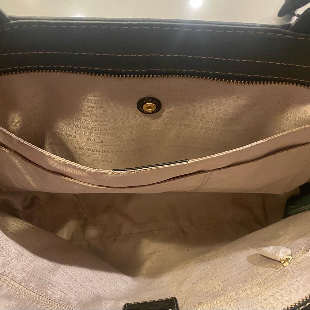 Ralph Lauren Black Sheldon Tote - NWT - Picture 14 of 14
